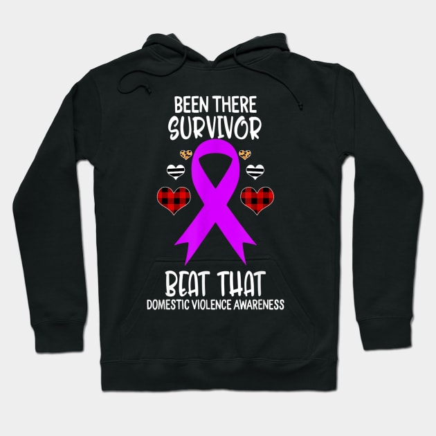 Domestic Violence Awareness Hoodie by sevalyilmazardal